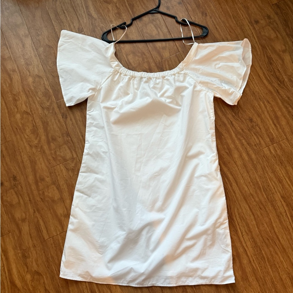 White Off-Shoulder Dress